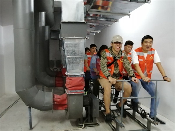 湖州市组织“9•18”朝阳街道防空地下室开设暨人员紧急掩蔽演练5