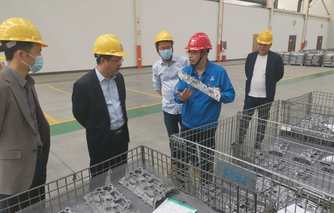 陆建卫赴南太湖新区调研新能源汽车产业链发展