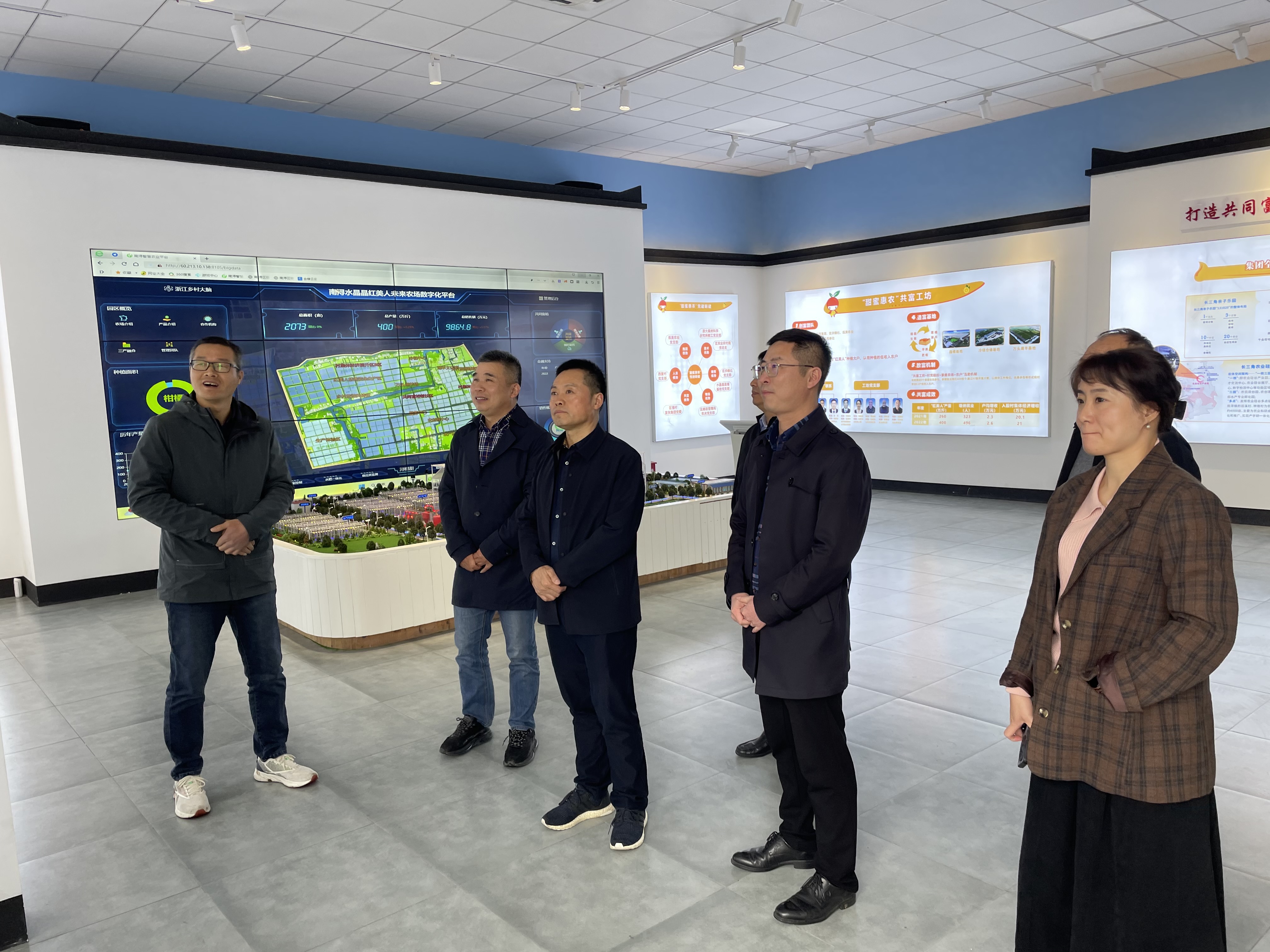 西安市供销合作联社党组书记曹忠奎一行...