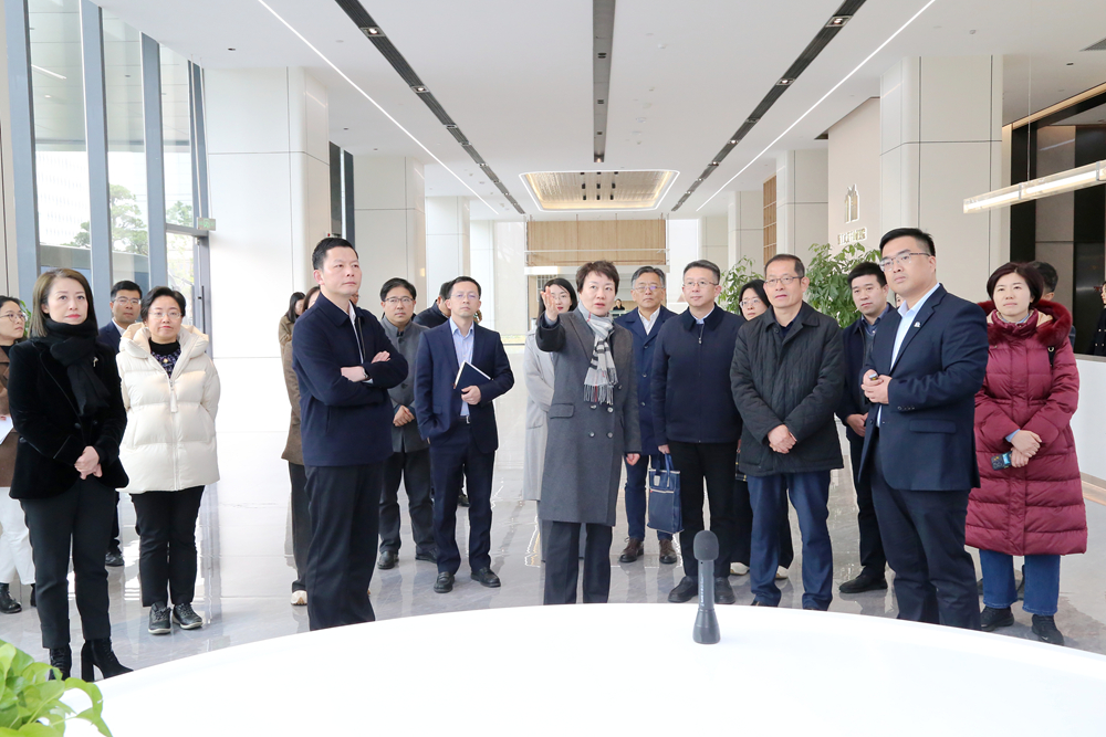 省科技厅党组书记佟桂莉一行来湖...