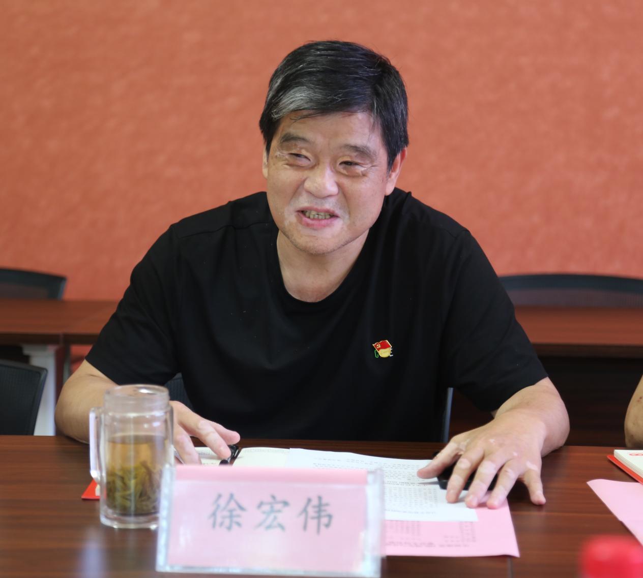 徐宏伟就两单位体医融合工作讲话 为师生义诊 会后,湖州市第一人民