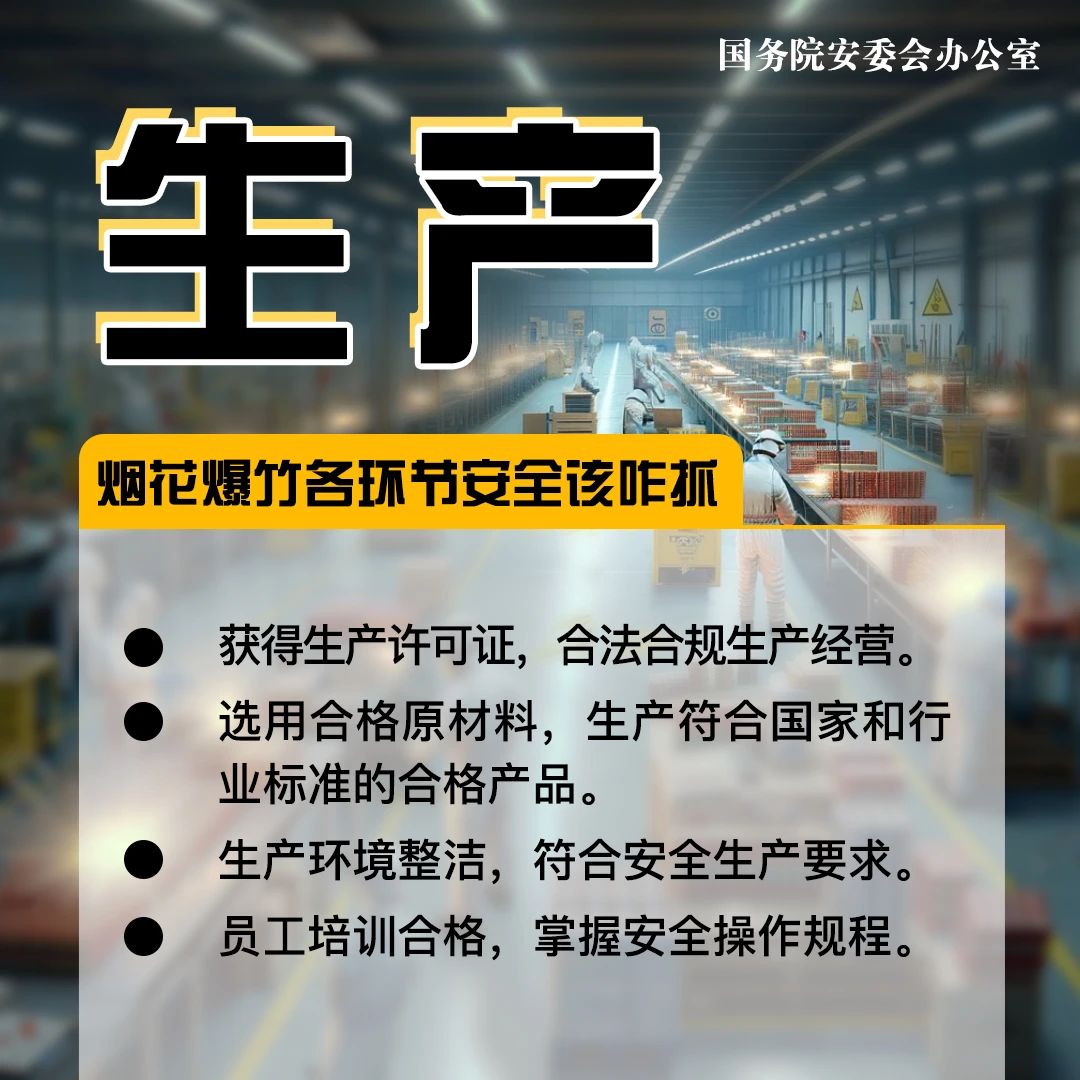 但不可忽視安全,煙花雖美,答:煙花爆竹是易燃易爆危險物品,從業人員