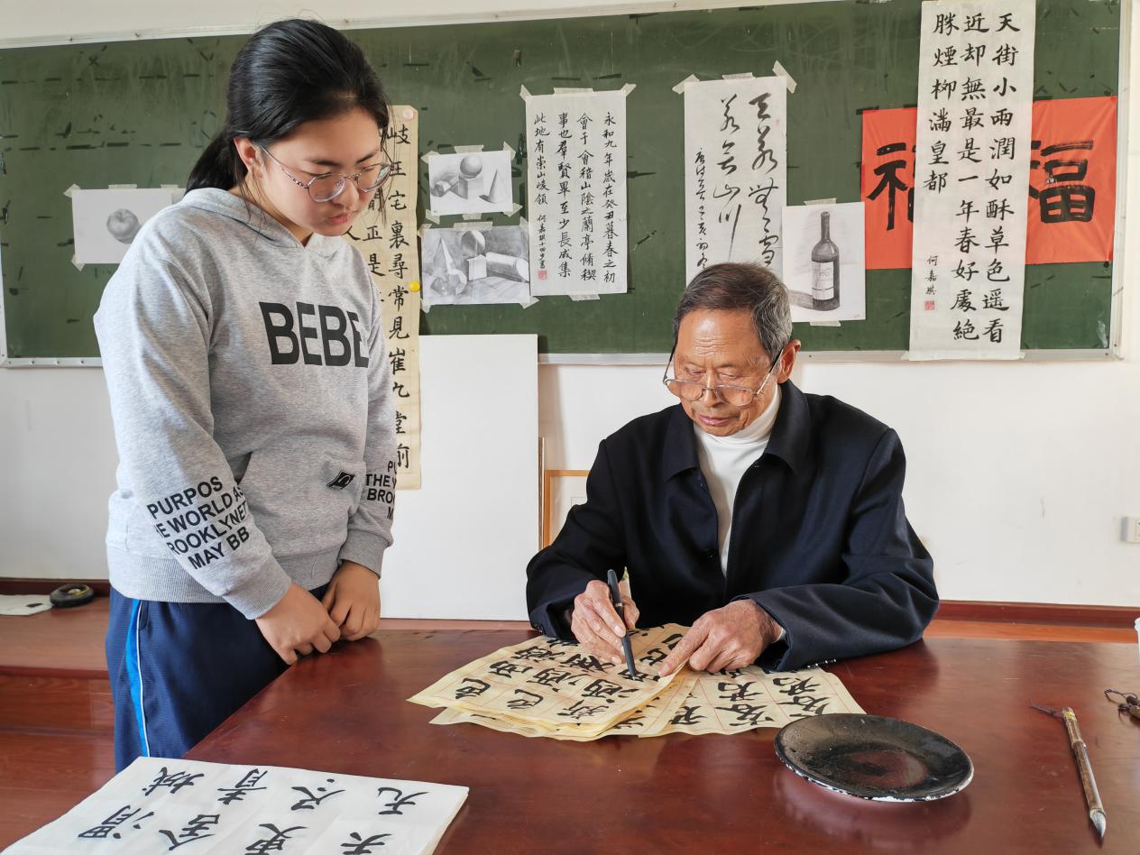 衢州书法家蓝兴龙图片