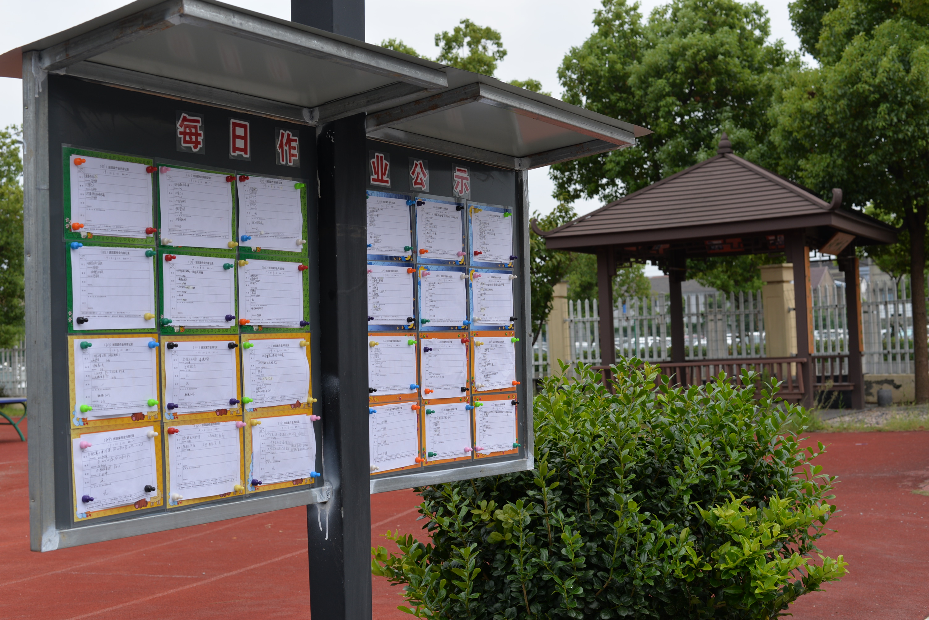 织里镇晟舍小学:实施每日作业公示,推进"双减"政策落地
