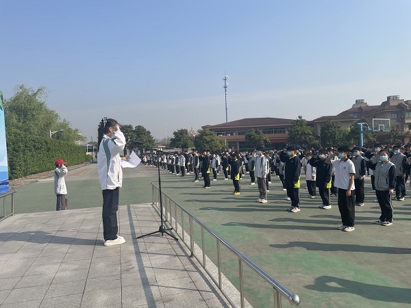 珍愛生命預防溺水湖州交通學校百日防溺水啟動儀式