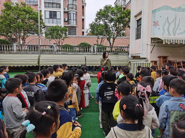 減輕災害風險守護美好家園安吉縣童心亭幼兒園開展512防震減災應急